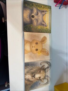 Children's Book Set - Beige, Gray, Green Covers